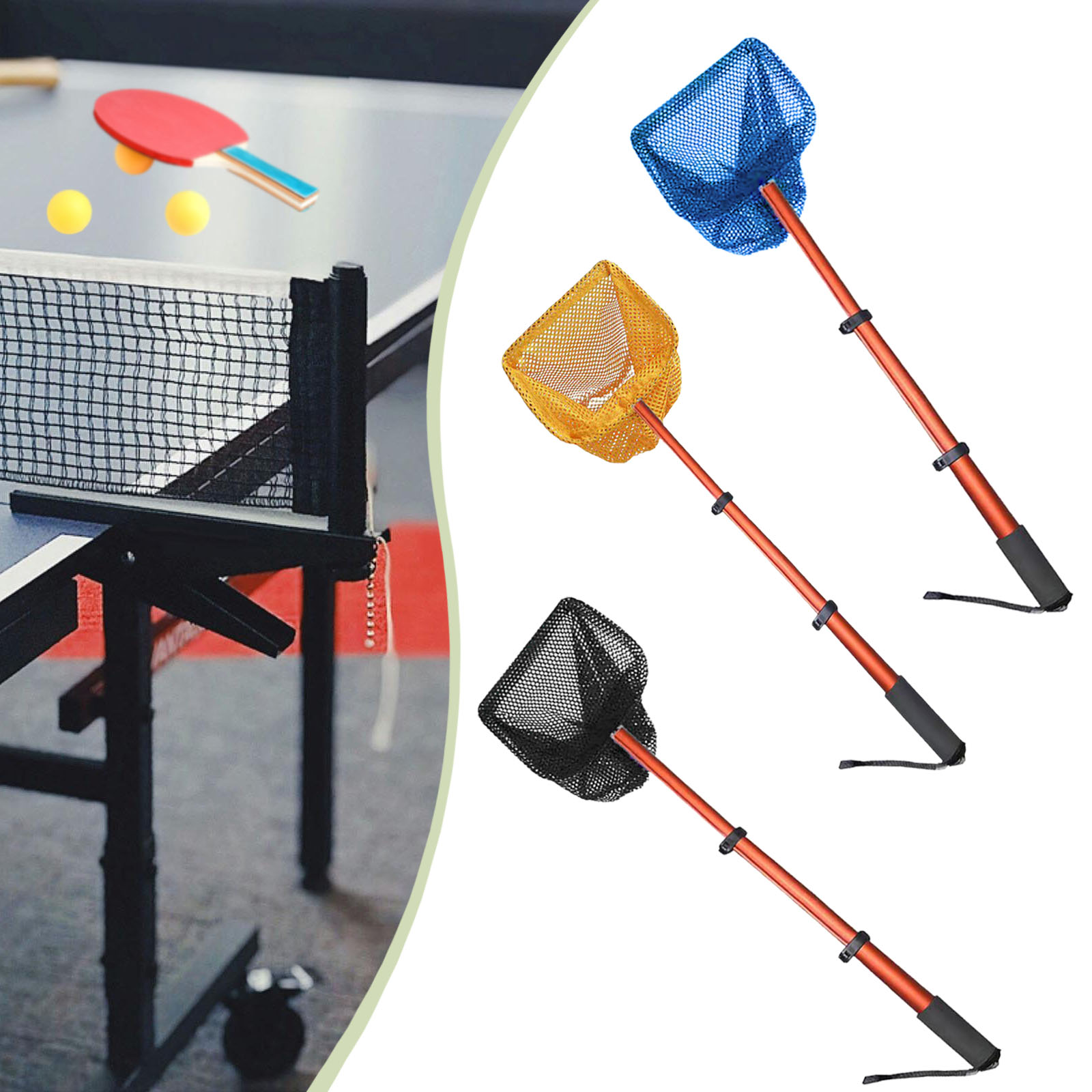 Table Tennis Online - 1 filet ramasseur de balles de