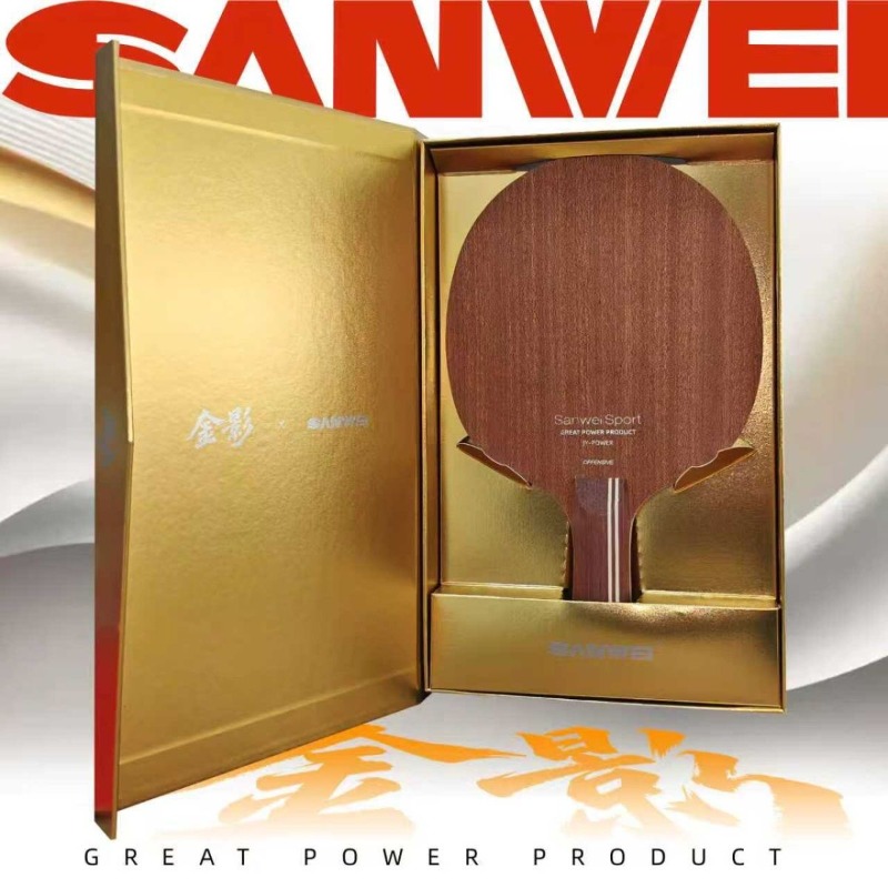 Table Tennis Zlc - SANWEI Golden Shadow Super 75, structure