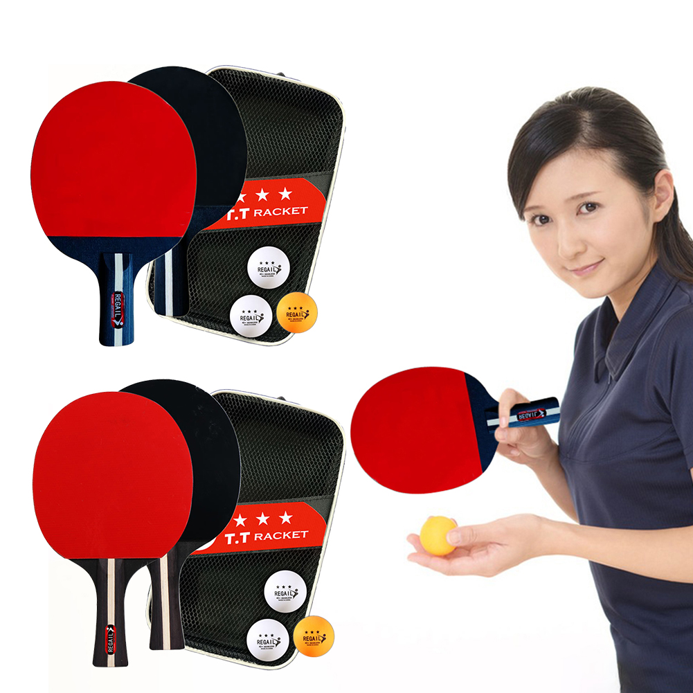 Table Tennis Zlc - Ensemble de raquettes de tennis de