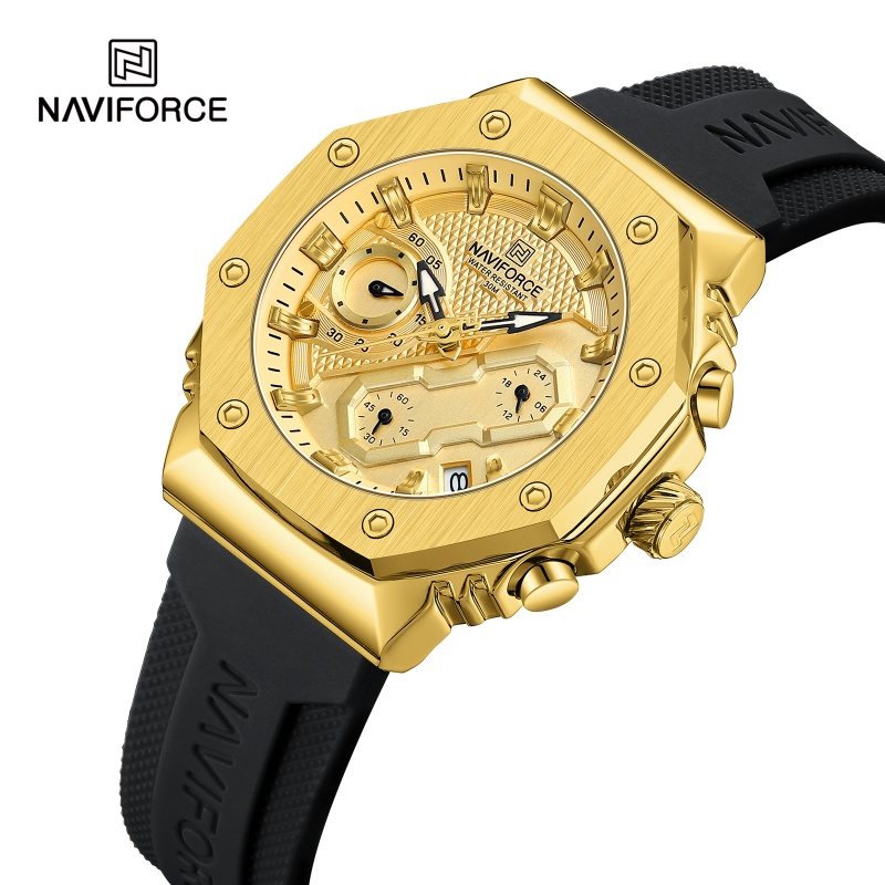 Edge Tape Roll - Montre pour femme NAVIFORCE, chronographe à