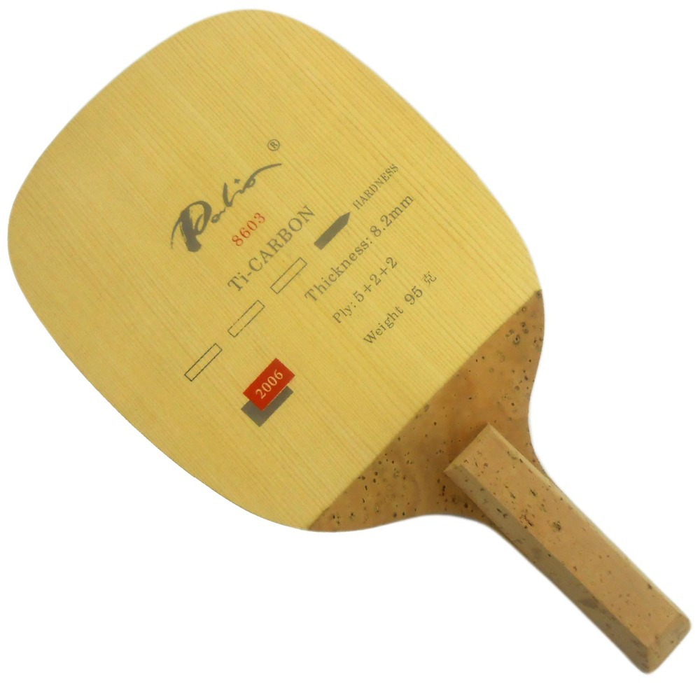 Table Tennis Zlc - PALIO 8603 carbone titane lame de