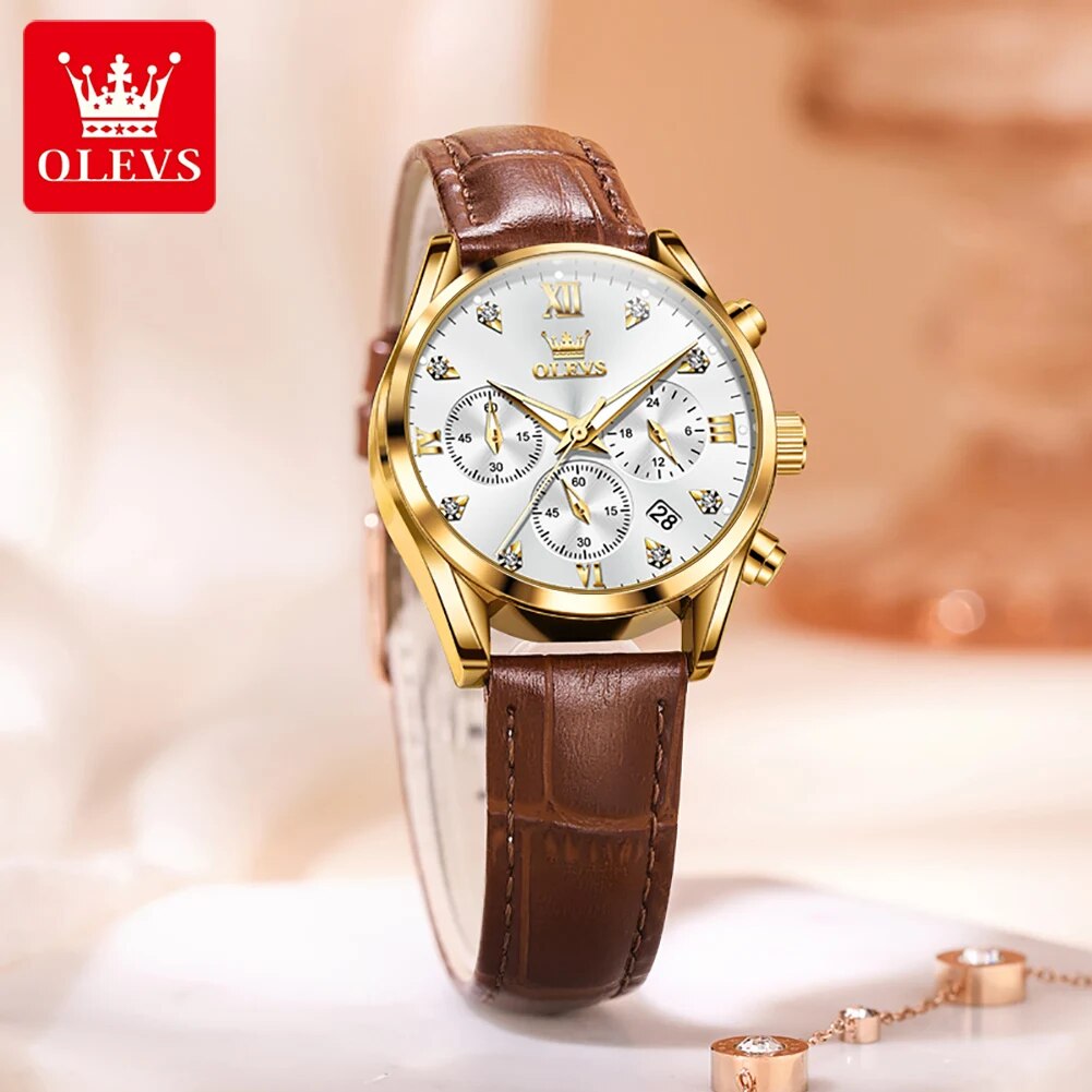 OLEVS-Montre-bracelet à quartz - Edge Tape Roll avis et prix