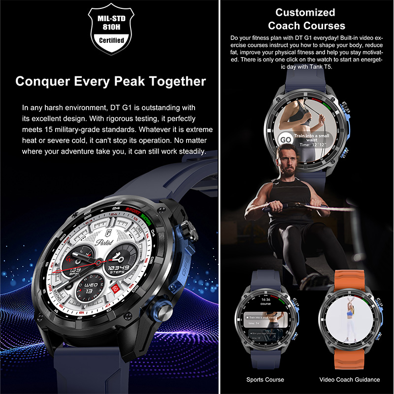 Montre de sport d'extérieur DT - Table Tennis World avis et prix