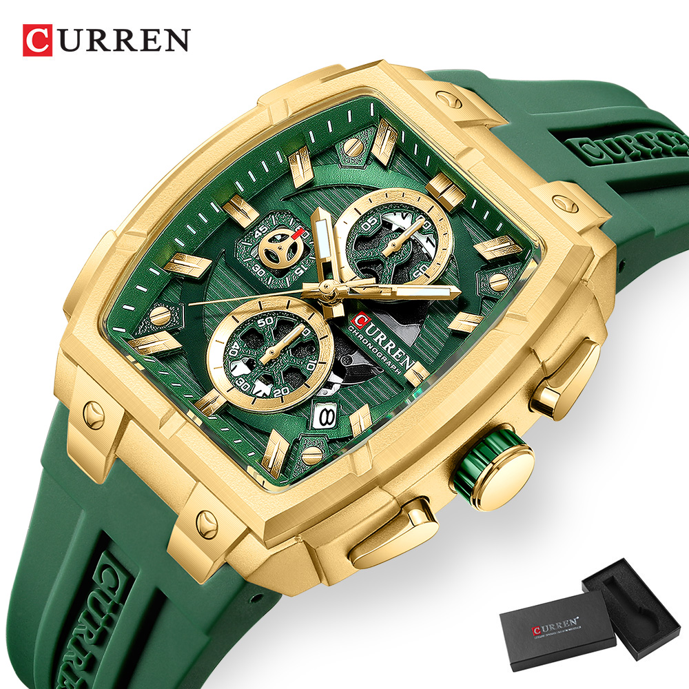Montre vintage de luxe CURREN  - Edge Tape Roll avis et prix