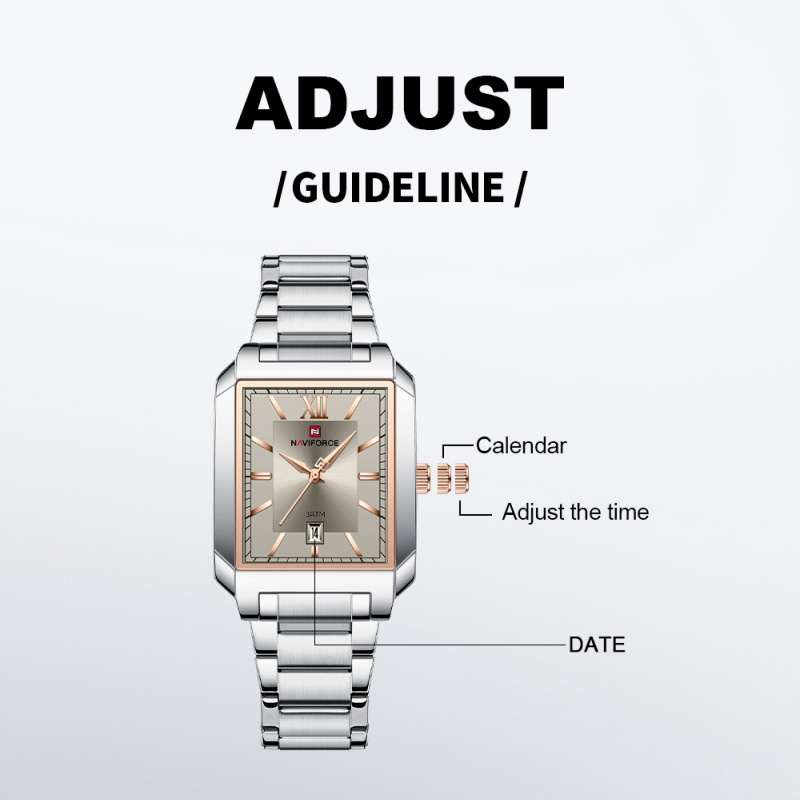 NAVIFOECR Montre Femme Casual  - Edge Tape Roll avis et prix