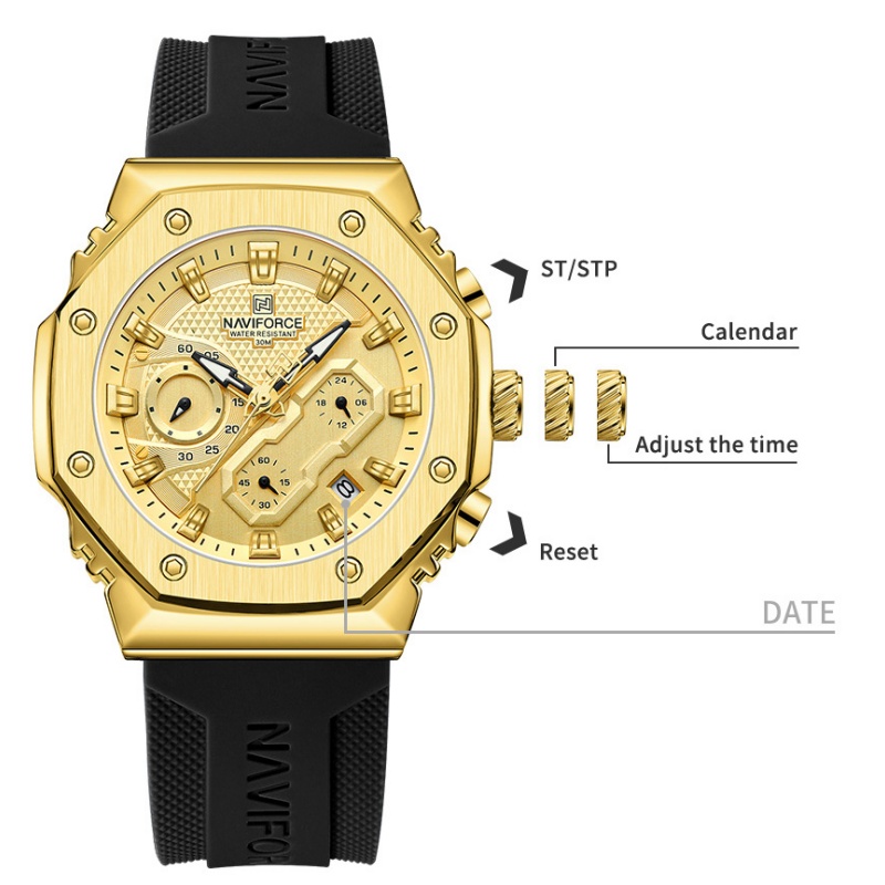 Montre pour femme NAVIFORCE, c - Edge Tape Roll avis et prix