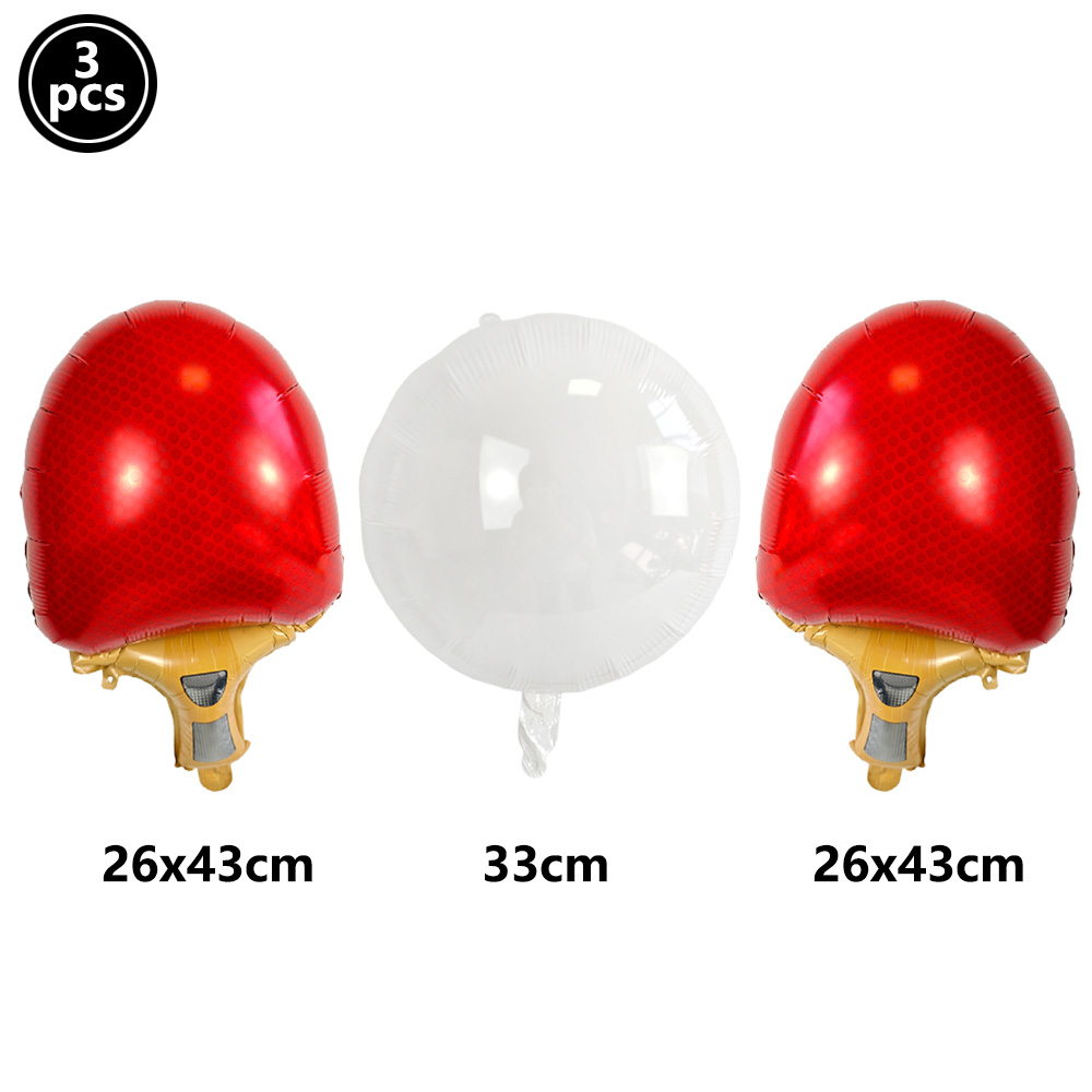 Ballons en forme de raquette d - Table Tennis Form avis et prix