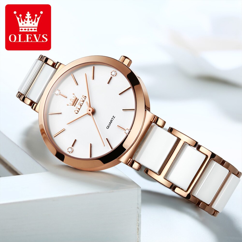 OLEVS-Montre-bracelet de luxe  - Edge Tape Roll avis et prix